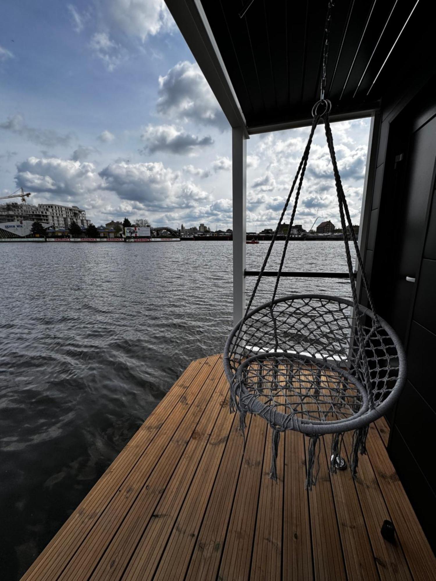 Houseboat Energyapart Szczecin Buitenkant foto