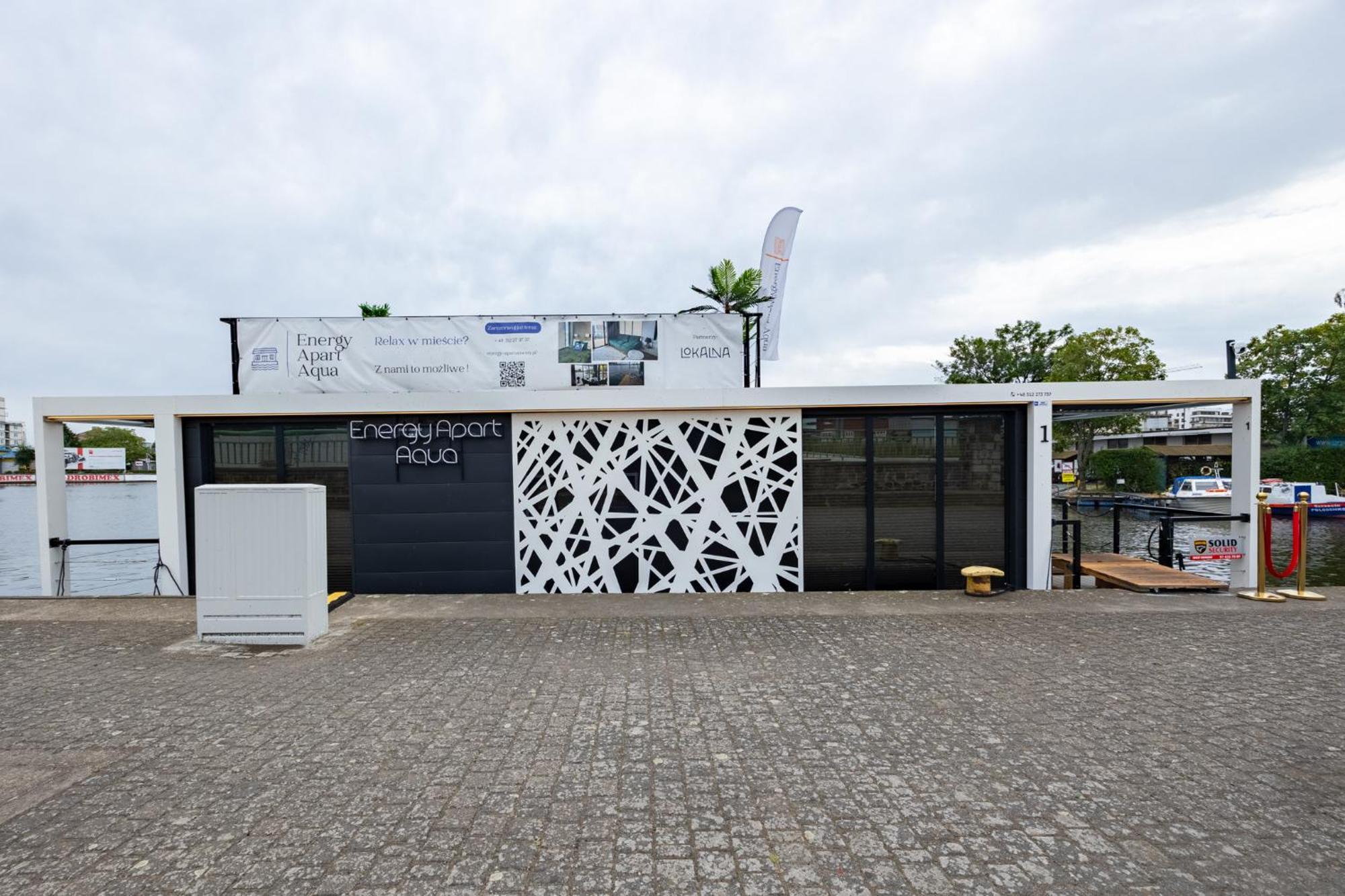 Houseboat Energyapart Szczecin Buitenkant foto
