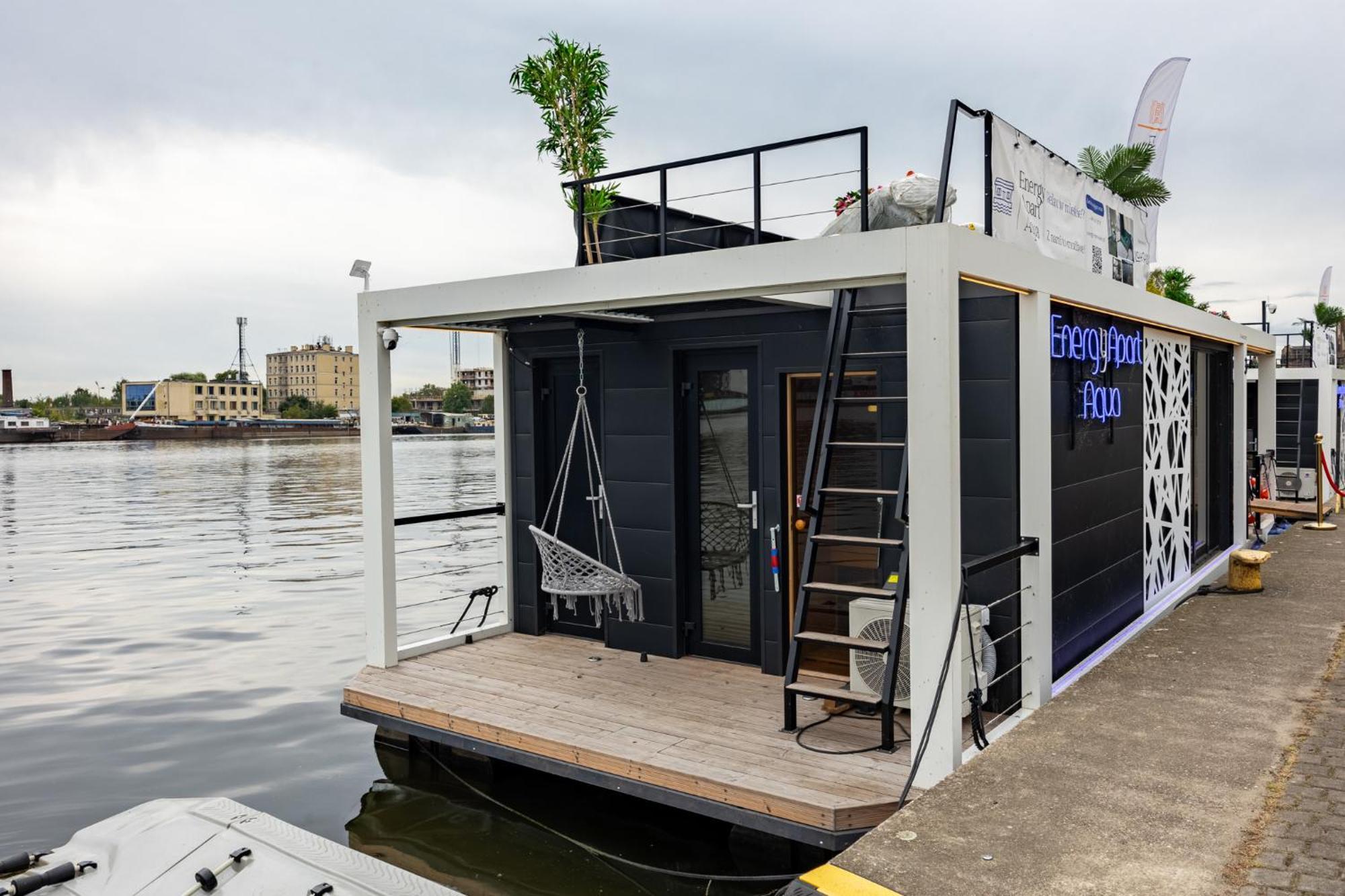 Houseboat Energyapart Szczecin Buitenkant foto